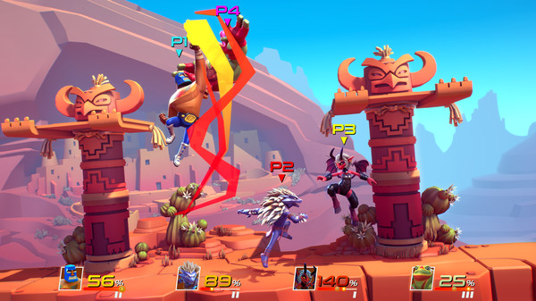 Brawlout gameplay screenshot