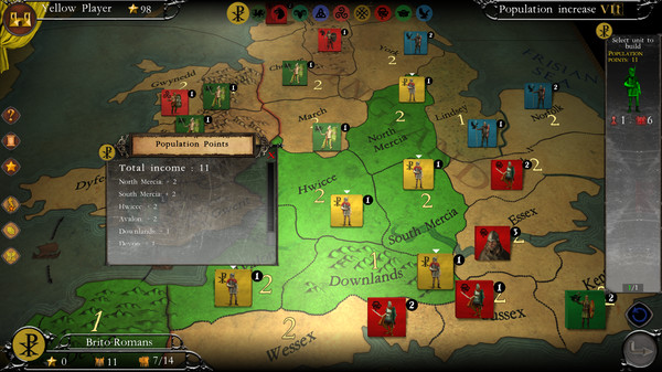 Britannia gameplay screenshot