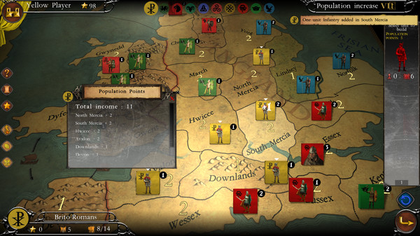 Britannia gameplay screenshot