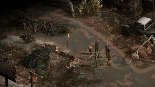 Broken Roads gameplay screenshot