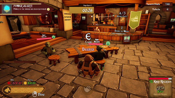 Bronzebeard's Tavern gameplay screenshot