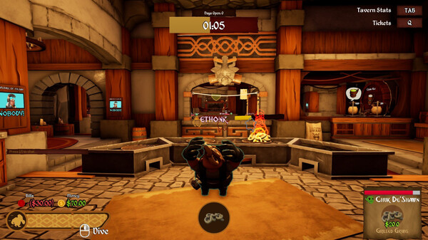 Bronzebeard's Tavern gameplay screenshot