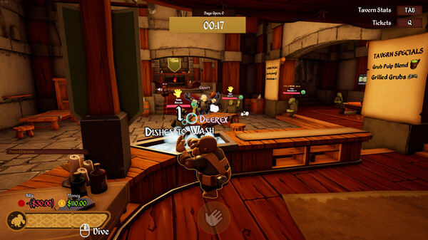 Bronzebeard's Tavern gameplay screenshot