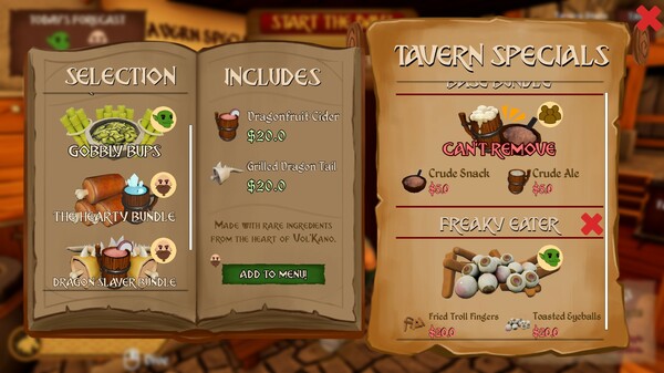 Bronzebeard's Tavern gameplay screenshot