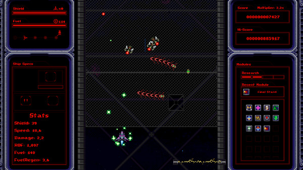 BroodStar gameplay screenshot