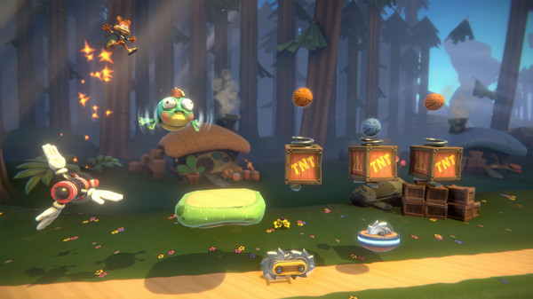 Bubsy: Paws on Fire! gameplay screenshot