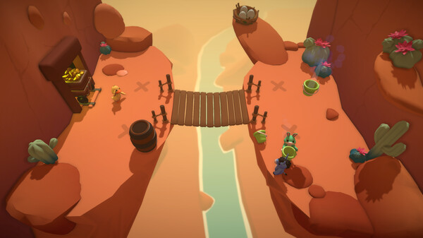 Bucket Brawl: Ahlman Edition gameplay screenshot