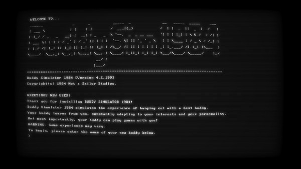 Buddy Simulator 1984 gameplay screenshot
