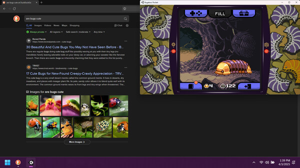 Bugaboo Pocket gameplay screenshot