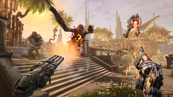 Bulletstorm VR gameplay screenshot