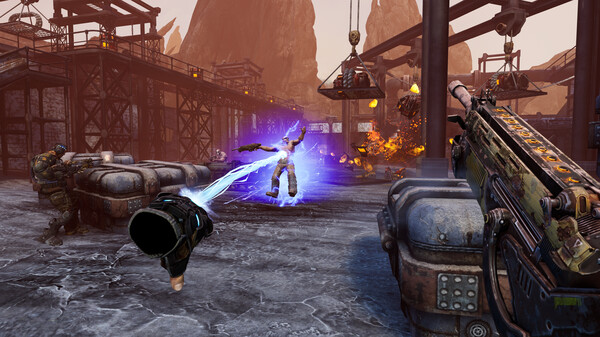 Bulletstorm VR gameplay screenshot