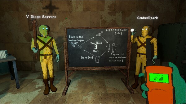 Bunker Invaders gameplay screenshot
