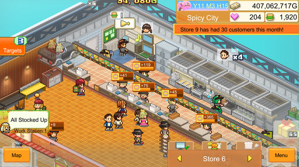Burger Bistro Story gameplay screenshot