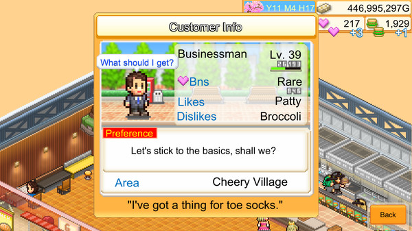 Burger Bistro Story gameplay screenshot