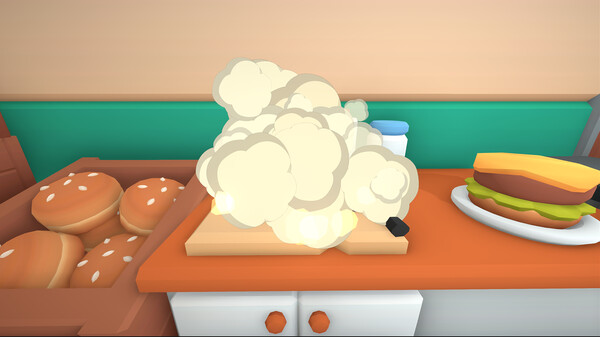 Burgie's cozy kitchen gameplay screenshot