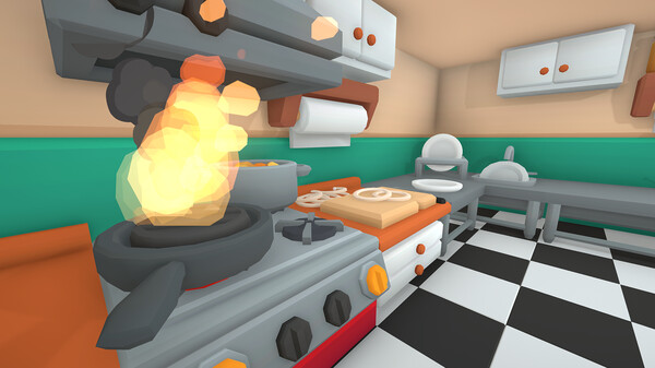 Burgie's cozy kitchen gameplay screenshot