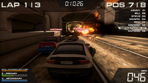 Burnin' Rubber 5 HD gameplay screenshot