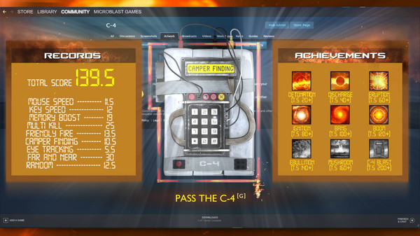 C-4 gameplay screenshot