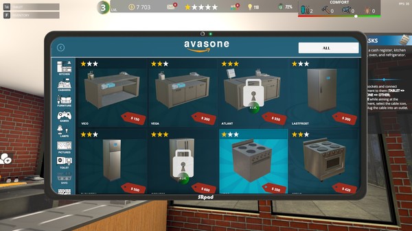 Cafe Owner Simulator: Prologue gameplay screenshot