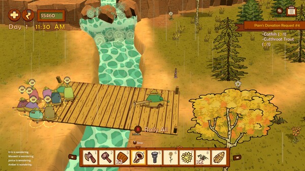 Camp Canyonwood gameplay screenshot