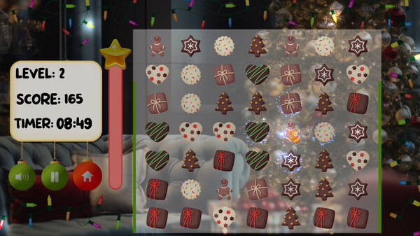 Candy Christmas gameplay screenshot
