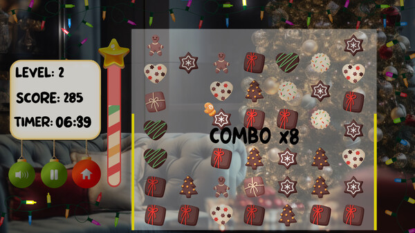 Candy Christmas gameplay screenshot