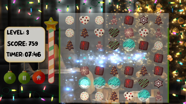 Candy Christmas gameplay screenshot