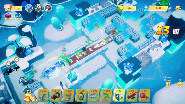 Candy Disaster - Tower Defense gameplay screenshot