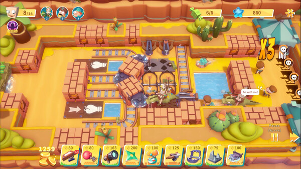Candy Disaster - Tower Defense gameplay screenshot