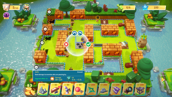 Candy Disaster - Tower Defense gameplay screenshot