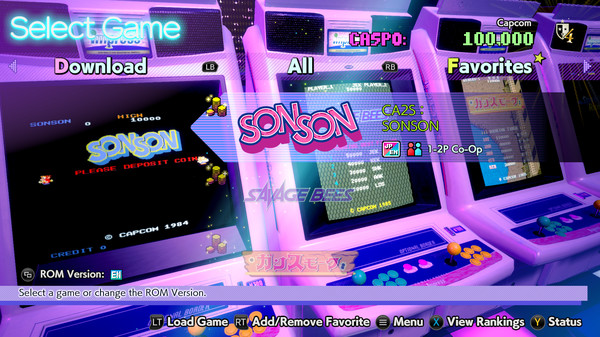 Capcom Arcade 2nd Stadium gameplay screenshot