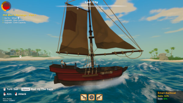 Captain Bones : A Pirate's Journey gameplay screenshot