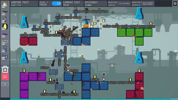 Captain Contraption's Chocolate Factory gameplay screenshot