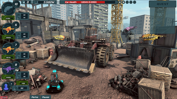 Car Demolition Clicker gameplay screenshot