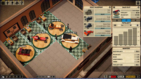 Car Manufacture gameplay screenshot