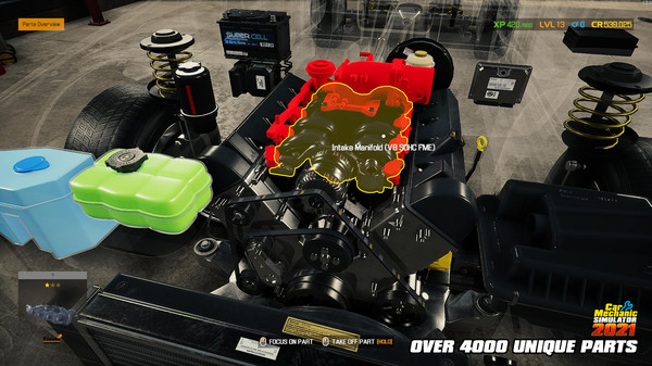 Car Mechanic Simulator 2021 gameplay screenshot