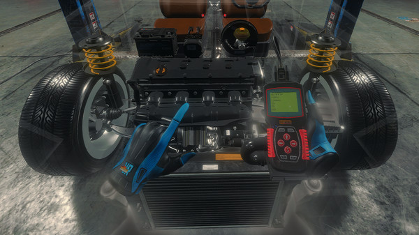 Car Mechanic Simulator VR gameplay screenshot