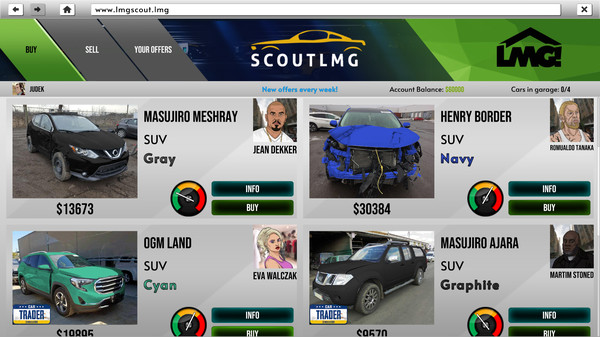 Car Trader Simulator gameplay screenshot