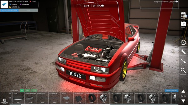 CAR TUNE: Project gameplay screenshot