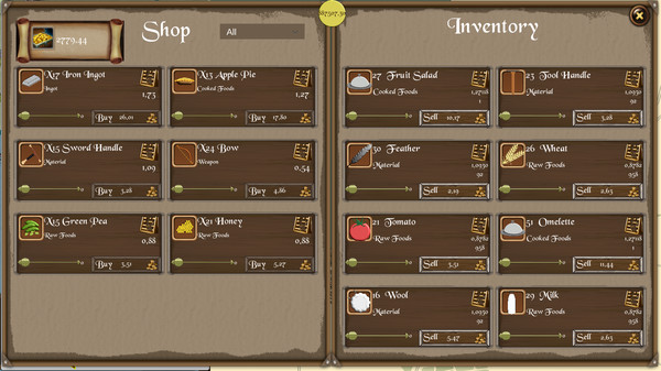 Caravan Trade Tycoon gameplay screenshot
