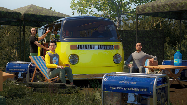 Caravanners: Co-op Open World Camping gameplay screenshot
