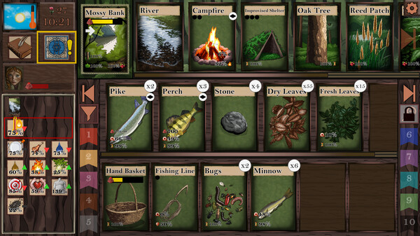 Card Survival: Fantasy Forest gameplay screenshot