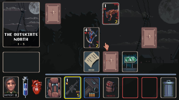 Cards of the Dead gameplay screenshot