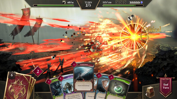 C.A.R.D.S. RPG: The Misty Battlefield gameplay screenshot