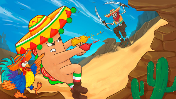 Carlos the Taco gameplay screenshot