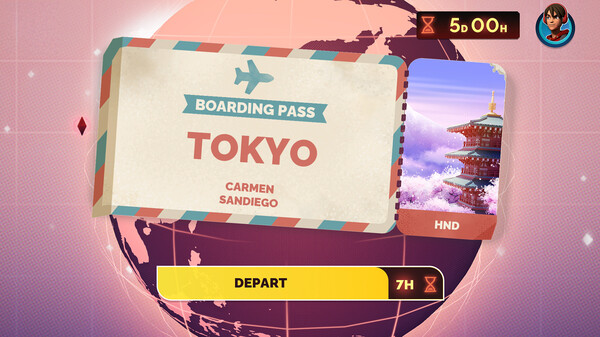 Carmen Sandiego gameplay screenshot