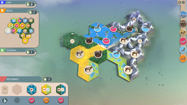 Cascadia gameplay screenshot