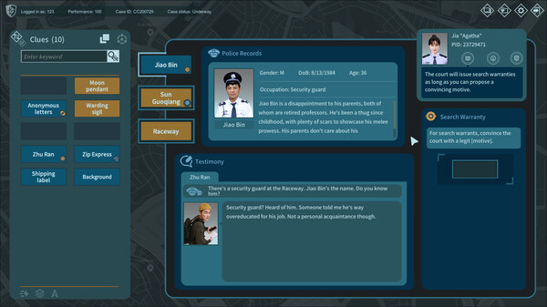 CaseCracker gameplay screenshot