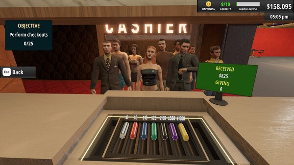 Casino Island Simulator gameplay screenshot