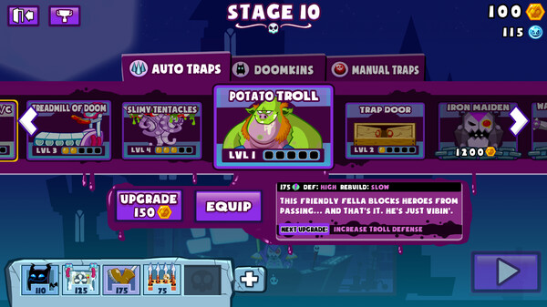 Castle Doombad Classic gameplay screenshot